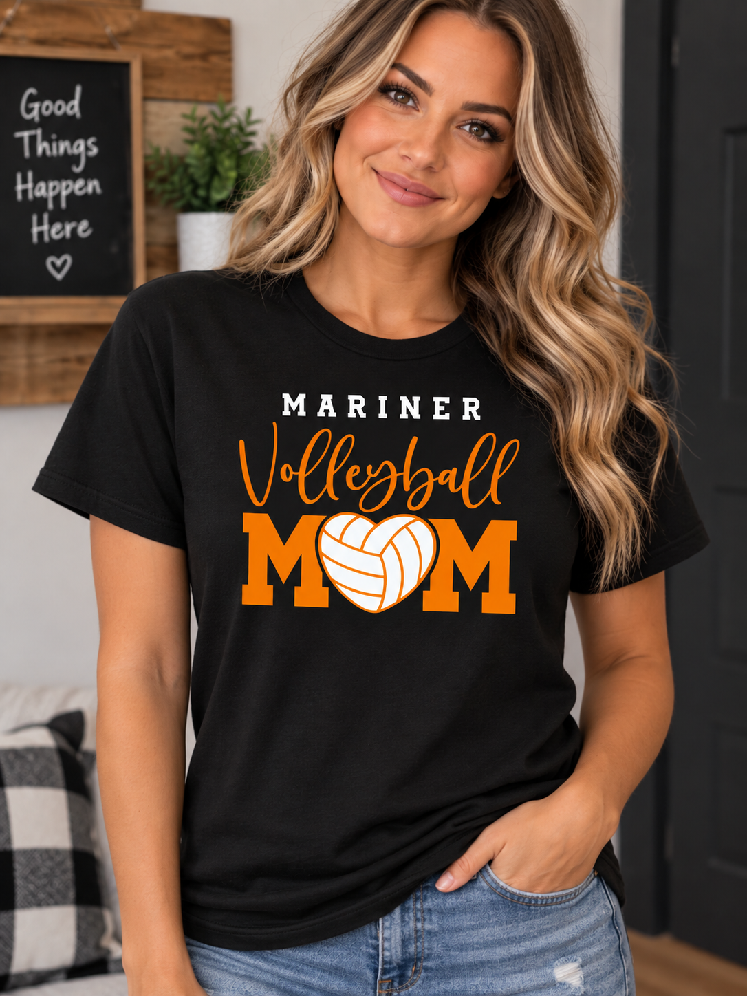 MC Volleyball Mom T-shirt